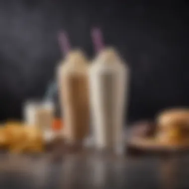 Fast-Food Milkshake Comparison Comparison of fast-food milkshakes