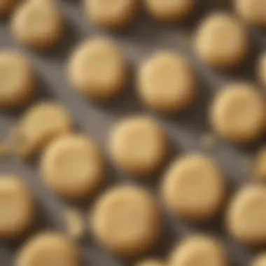 Essential Elements: Quality Ingredients for Butter Cookies Quality ingredients laid out for Mrs. Fields butter cookies, emphasizing the importance of butter, sugar, and flour.