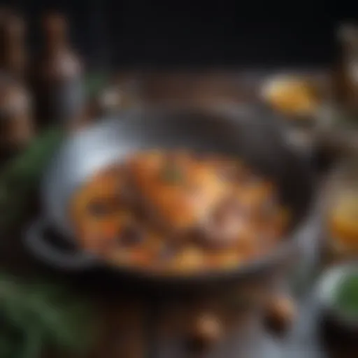 A beautifully crafted Nordic pan showcasing intricate design and craftsmanship