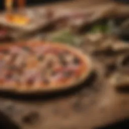 Different types of wood suitable for pizza cooking