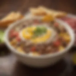 Nutritional breakdown of a Pancheros bowl