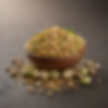 Nutritional Breakdown of Pistachios Nutritional breakdown of pistachios highlighting carbohydrate content
