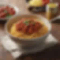 Nutritional breakdown of Prego spaghetti sauce