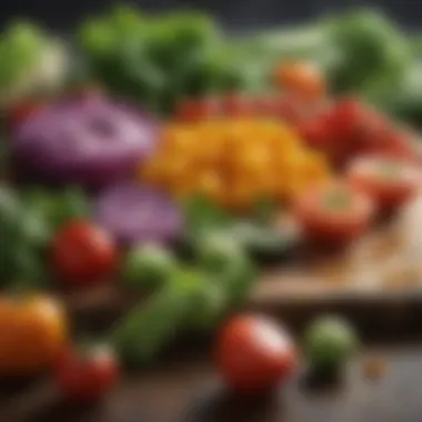 Freshness at Your Fingertips A vibrant assortment of fresh, local vegetables