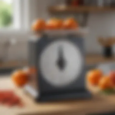 Classic Mechanical Kitchen Scale Mechanical kitchen scale with a classic design