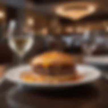 Sophisticated Ambiance in Chicago Restaurants Elegant dining setup with ambient lighting