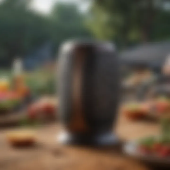 High-quality outdoor speaker with vibrant sound
