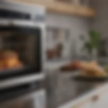 A side-by-side comparison of smart oven and traditional oven