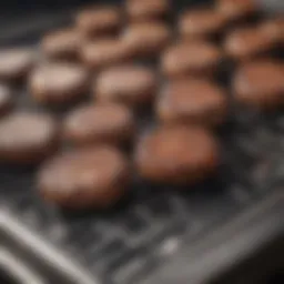 A pristine grill showcasing immaculate cleanliness