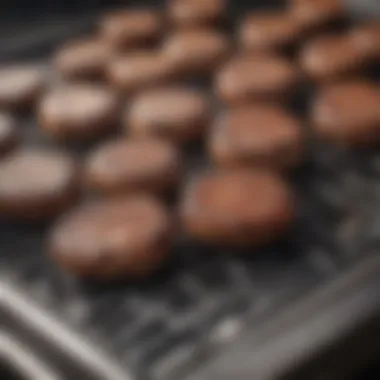 A pristine grill showcasing immaculate cleanliness