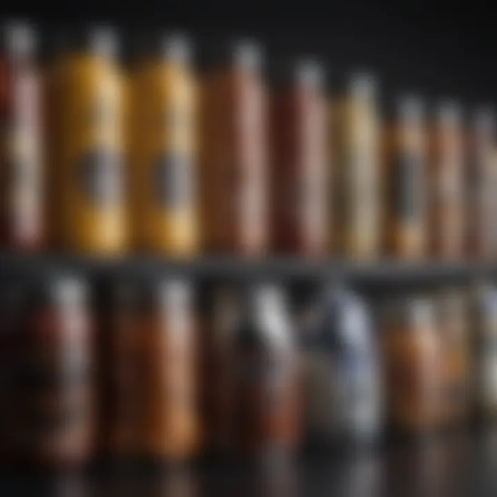 Star Wars food containers displayed at a collector's showcase event