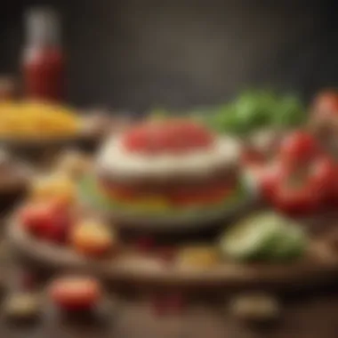 Nutritional Choices to Balance Cholesterol Levels Visual representation of healthy foods for lowering HDL