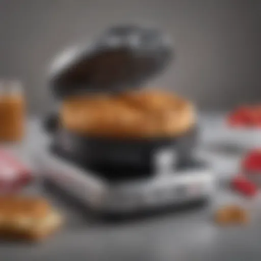 Elegant design of the Stuffler Waffle Maker showcasing its modern aesthetics