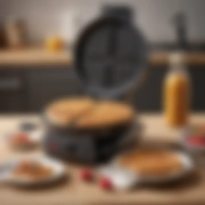 User-friendly interface of the Stuffler Waffle Maker emphasizing ease of use
