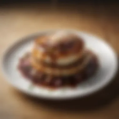Elevating Culinary Creations An elegant dish drizzled with sweet onion teriyaki sauce.