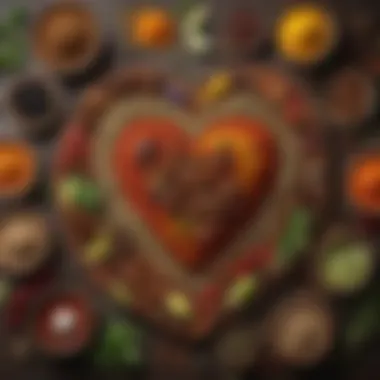 Spices and Herbs: The Heart of Mexican Flavors Colorful array of spices and herbs used in Mexican recipes