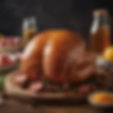 Ingredients for a Flavorful Honey Baked Ham An array of spices and ingredients for honey baked ham