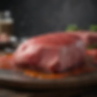 Science of Meat Thawing Infographic illustrating the science of meat thawing