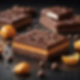 Artisan chocolate bars with unique flavor infusions