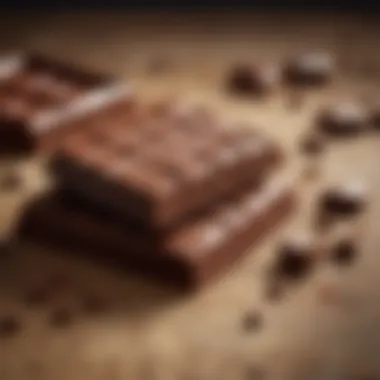 Cultural Significance of Chocolate Bars A captivating cultural depiction of chocolate bars in various global traditions and celebrations.
