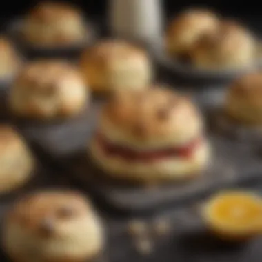 Key Ingredients for Perfect Scones An array of essential ingredients for scones