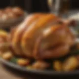 The perfect roast chicken with golden skin