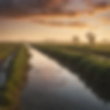 Historical Salt Marshes Historical landscape of salt marshes in France