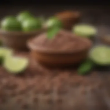 Cultural Heritage: Beans and Lime in Tradition A historical representation of beans and lime in traditional cuisine.