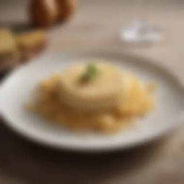 Culinary Applications of Parmesan Cheese An elegant plate featuring dishes enhanced with freshly grated Parmesan cheese
