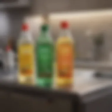 Essential Cleaning Agents Natural cleaning products for dishwasher maintenance