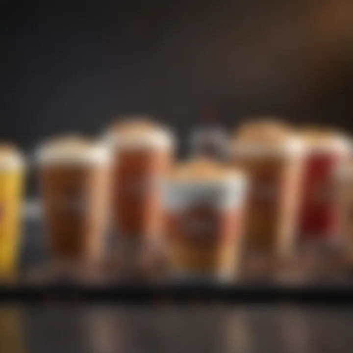 User satisfaction ratings for various travel cups