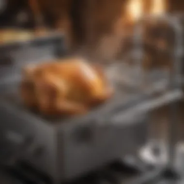 Safety Features of Turkey Fryers with Spigots Safety features highlighted on a turkey fryer with spigot