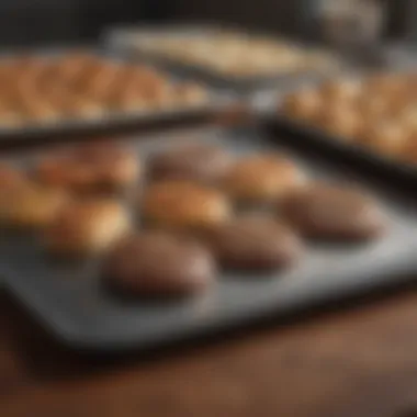 Comparison of baking sheets materials