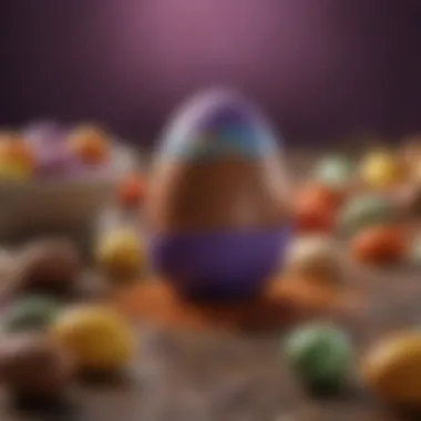 A festive celebration featuring Cadbury Easter Eggs as centerpieces