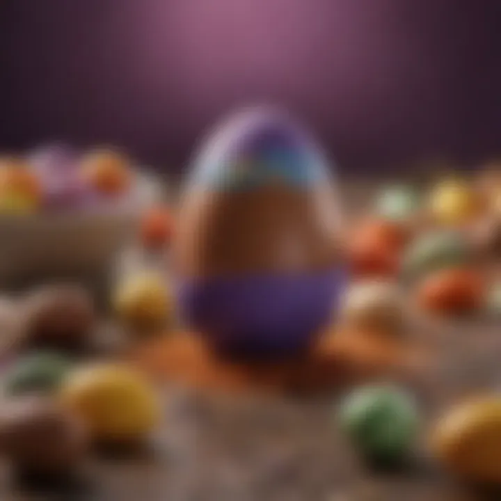 A festive celebration featuring Cadbury Easter Eggs as centerpieces