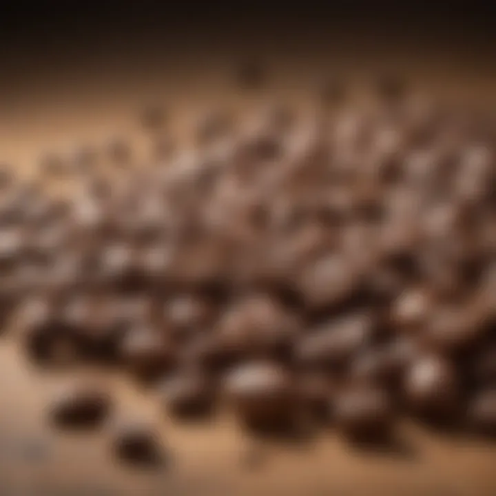 Decaf coffee beans