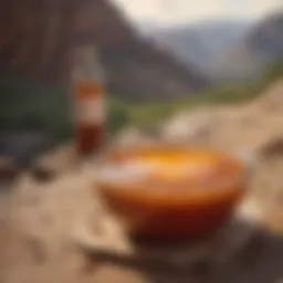 A serene landscape representing relaxation and wellness