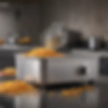 Innovative Technology in Grease Less Frying A visual representation of the technology behind grease less frying, highlighting its innovative features.