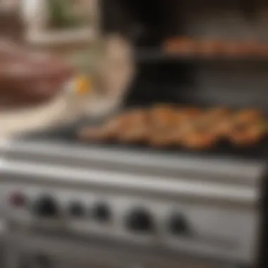 Installing a Grill Thermostat Illustration of grill thermostat installation process