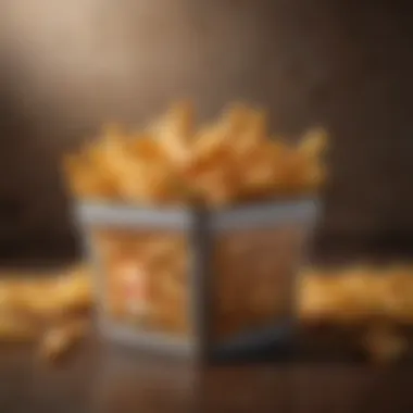 Golden crispy Sonic fries served in a branded container