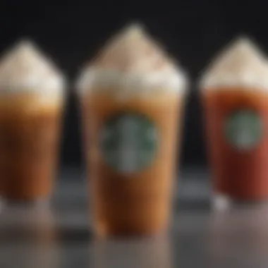 Seasonal Starbucks drink options