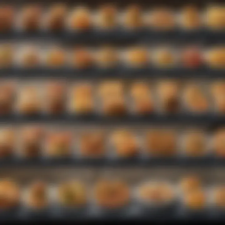 Selection of suitable food options for Atkins followers.
