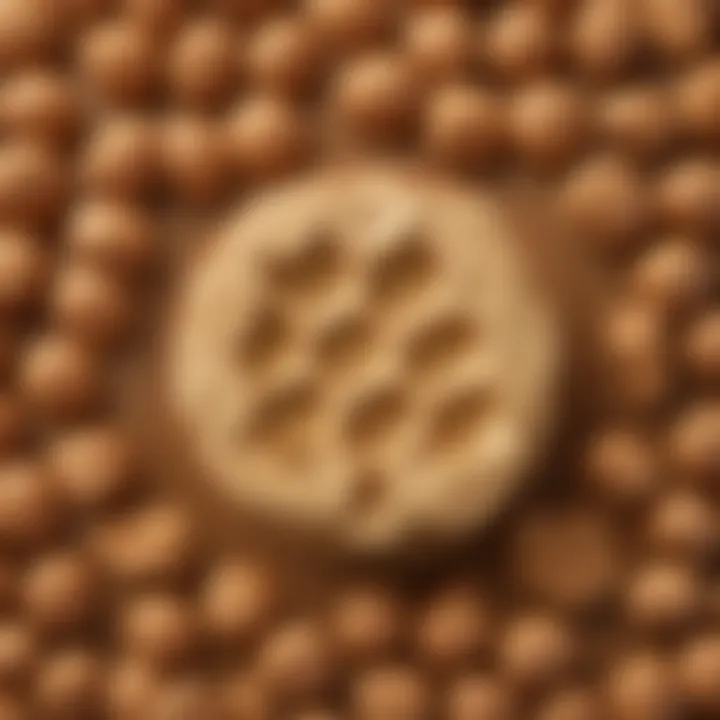 Chemical structure of healthy fats in peanut butter