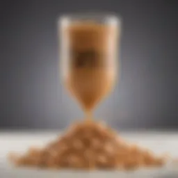 Nutritional analysis of peanut butter showcasing essential nutrients