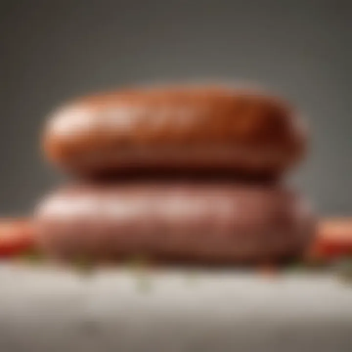 Comparison of turkey sausage with other meats