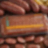 Nutritional chart of turkey sausage
