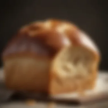 Bread Rising: The Magic of Yeast Freshly baked bread showcasing yeast's effect