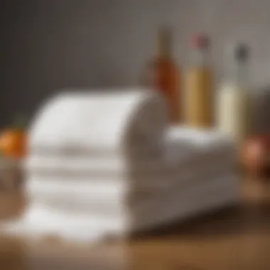 Unpaper Towels vs. Traditional Paper Towels A comparison chart of unpaper towels and traditional paper towels highlighting their benefits